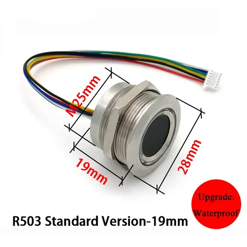 K202 + R503 DC12V 저전력 소모 지문 제어 보드 + R503 지문 모듈 4