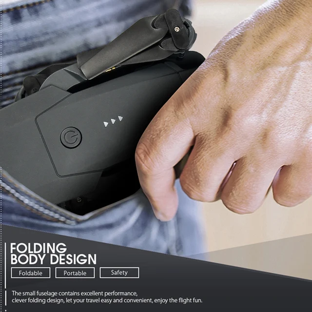 4K Eachine E58 Drone WIFI FPV With Wide Angle Camera Hold Mode Foldable Arm RC Quadcopter X Pro RTF Drone Gifts Dropshipping 5