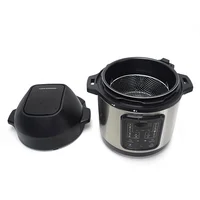 Multifunction Air Fryer Head Pressure Cooker Combo Machine Stainless Steel Electric Air Fryer Cooker 2