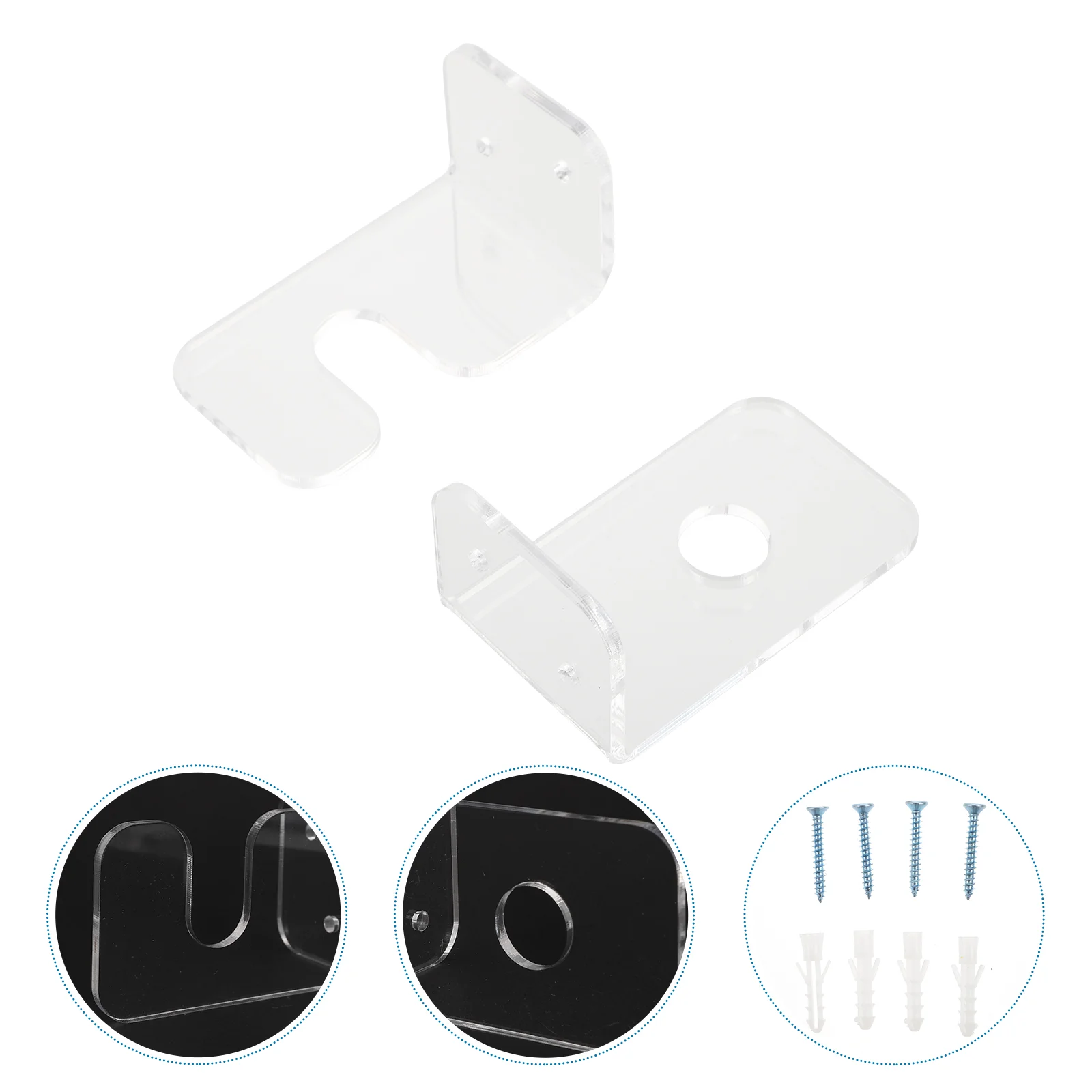 

Guitar Bass Stand Wall-Mounted Shelf Storage Rack Holding Acrylic Display Holder