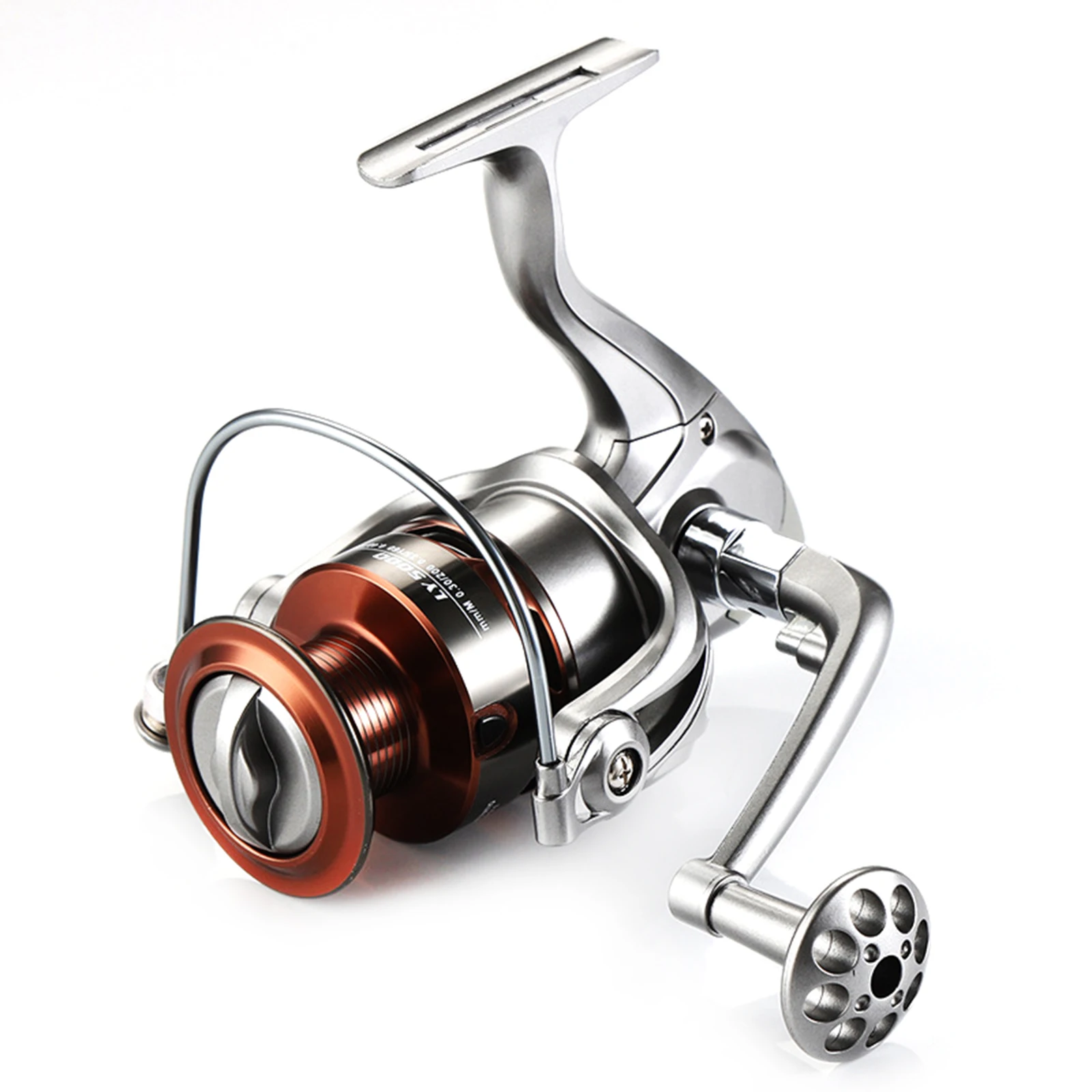 

Спиннинговая Рыболовная катушка с полностью металлической линией, катушка для морской рыбалки, дальнего заброса, спиннинговая Рыболовная катушка, Рыболовная катушка для морской и речной рыбалки