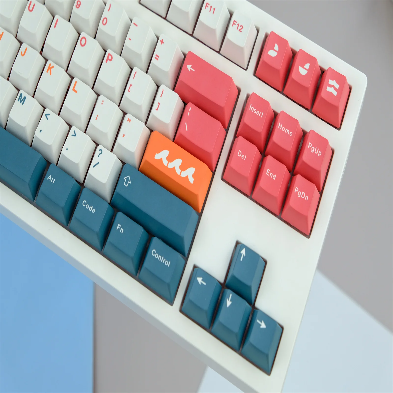 GMK 솔트 레이크 키 캡 129 키 PBT 키 캡 체리 프로파일 DYE-SUB 맞춤형 키 캡 MX 스위치 기계식 키보드