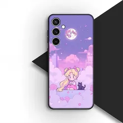 Cartoon Sailor Anime Moon Girl Protective Phone Case - Samsung S20 Plus (1)