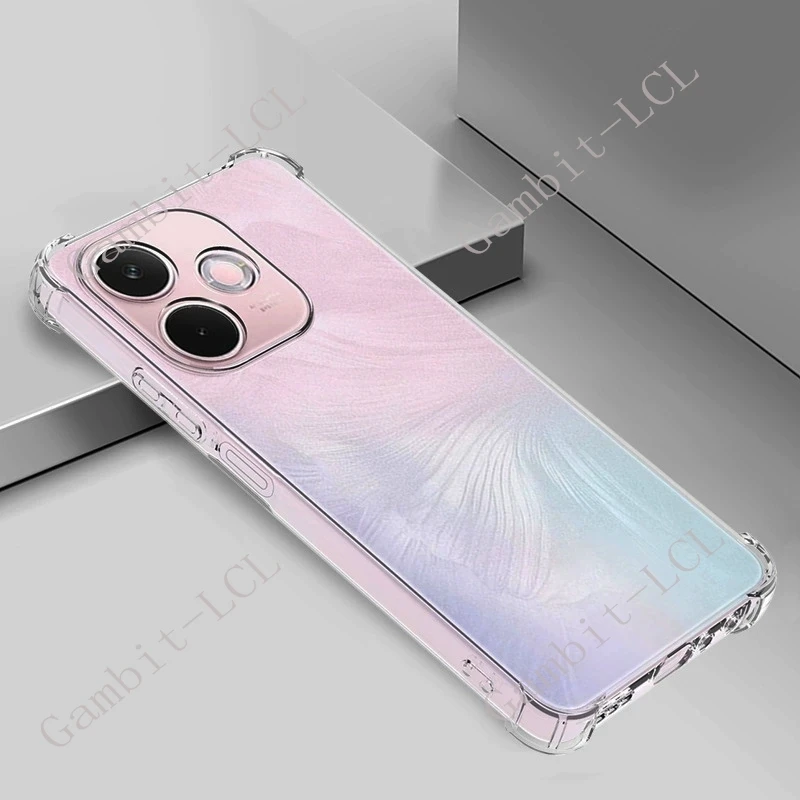Durable Shockproof Anti-Falling Soft TPU Back Cover Case