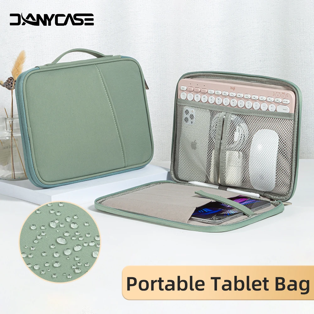 Bolsa para Ipad Samsung Xiaomi Lenovo 1113in Capa de Bolsa de Manga Moda à Prova de Choque Bolsa Protetora Multi Bolsos