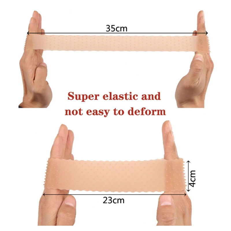 H&STAR Elastic Soft Silicon Wig Grip Top Silicone Wig Grip Band 5 Colors  Headband Non Slip Wigs Hold Transparent Band