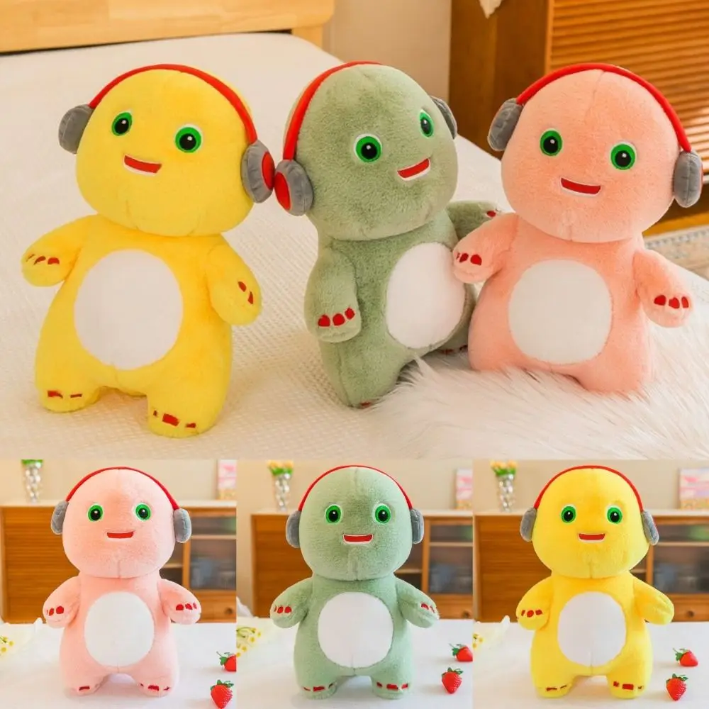 

Наушники с молочным драконом, детская игрушка с молоком, мягкая плюшевая набивная хлопковая кукла с маленьким динозавром, лечебная кукла