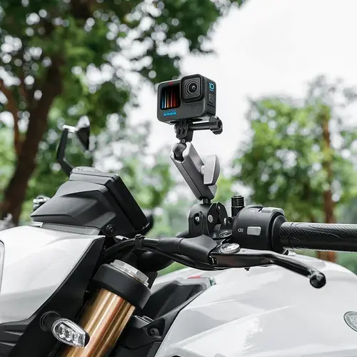 Motorcycle Clip Handle Holder Base with Frame Adapter for DJI Osmo Pocket 3 /Pocket 1/2 Gopro Action Camera Gimbal Accessories - Image 3