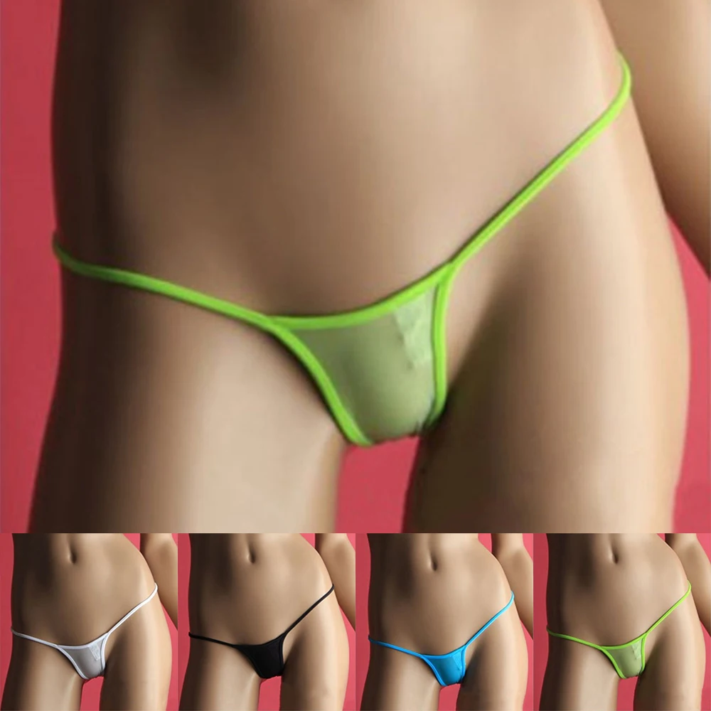 Women Underwear Panties Sexy Mini G-String Thong Erotic Lingerie T-Back Briefs Intimates Seamless Thongs