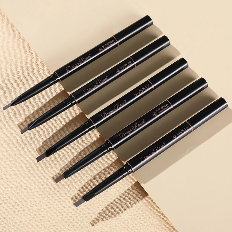 Dual-ended Waterproof Eyebrow Pencil With Triangular Fine Tip_voghion.com