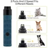 New Electric Dog Nail Clippers Pet Claws Cutter Grinders Tools With LED Light Cat Paws Nail Grooming Trimmer Cleaning Supplies 4