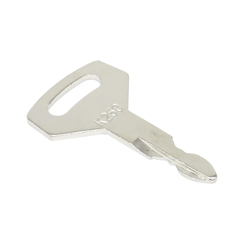 10 Pcs Ignition Key K250 2420Z1030D2 YN50501010P1 211070170 PM50S01001P1 Compatible with Kobelco Excavator SK-8 SK200-1 SK200-3