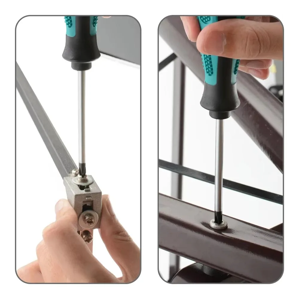 다기능 자석 드라이버, 필립스/일자 드라이버, 직경 3mm, 4mm, 5mm, 6mm로 제공됩니다.
