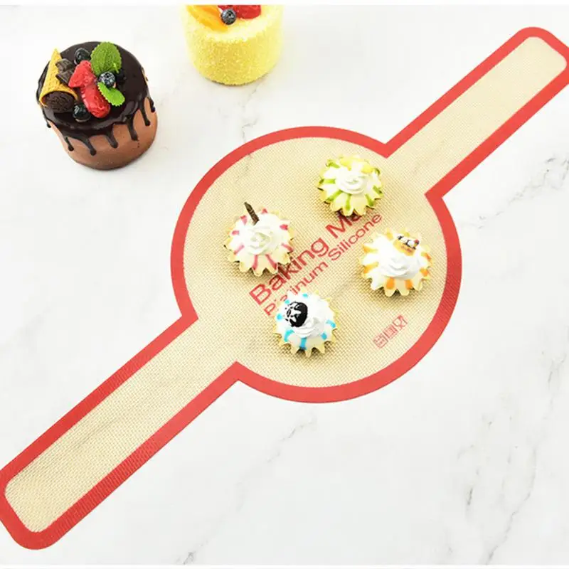 

Bread Sling Silicone Baking Mat For Dutch Oven Bread Baking Long Handles For Gentler Safer And Easier Transfer Of Hot Dough