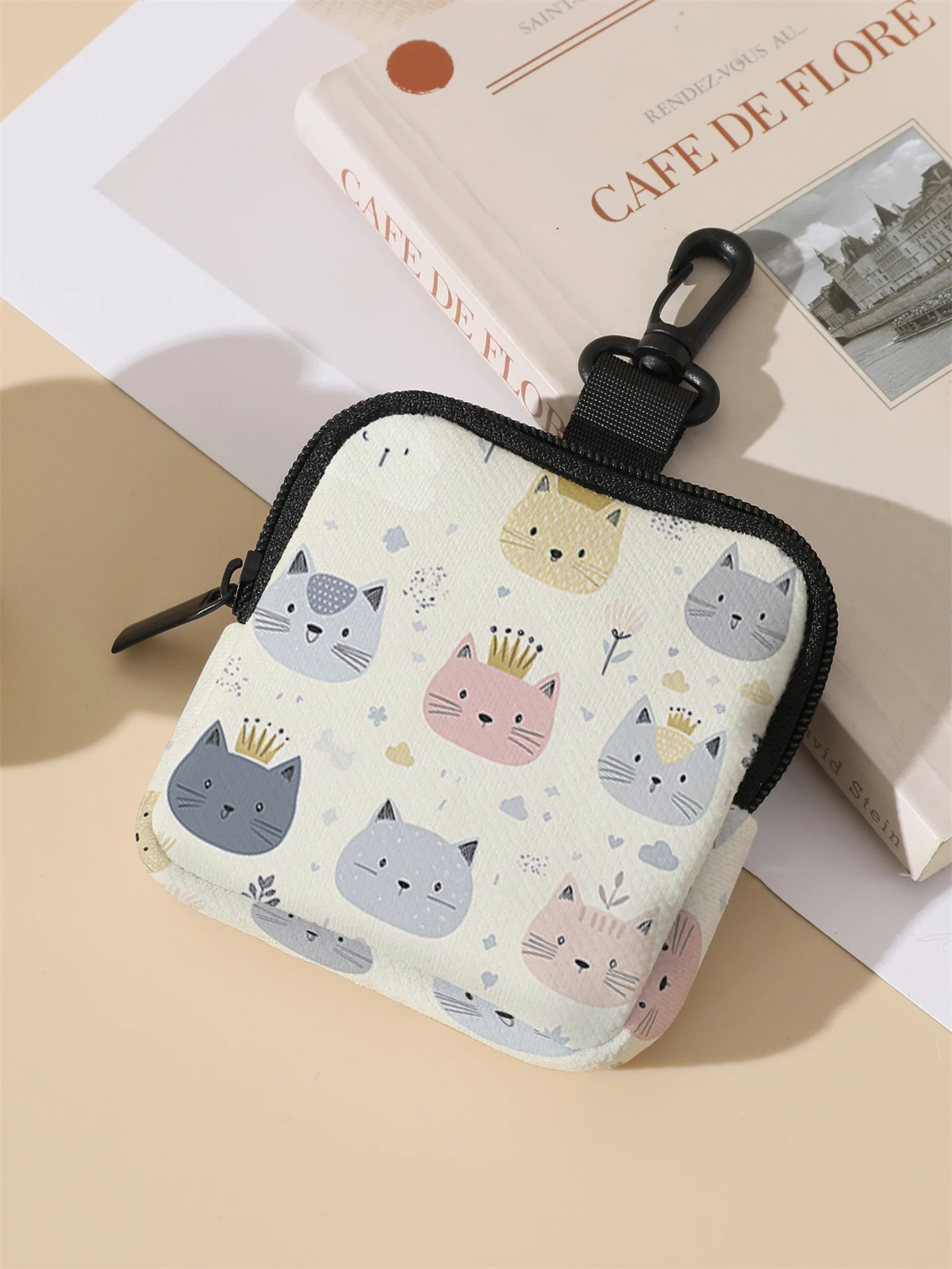 Large capacity coin wallets with cat patterns, digital printed wallets, and storage bags are ideal choices for gift giving