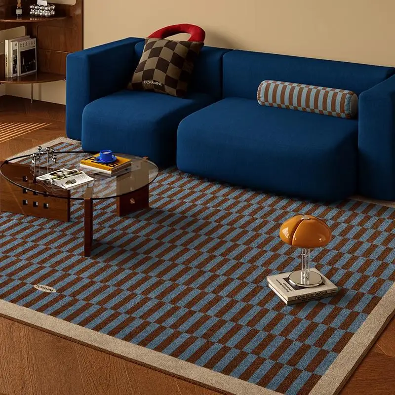 VIKAMA Carpet Living Room Sofa Tea Table Mat French Medieval Waterproof Cloakroom Bedroom Carpet Home Decoration plush rug decorative carpet silk wool rug plush carpet imitated cashmere carpet crystal pile rug coral velvet rug