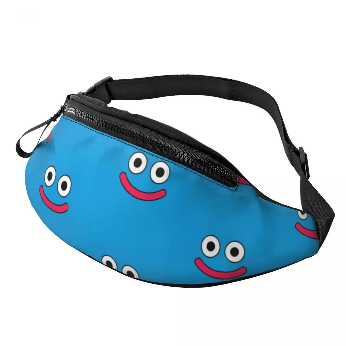 

Printed Waist Bags Dragon Quest Slime Fashion Belt Bags Unisex Sport Fanny Pack Design Banana Packs