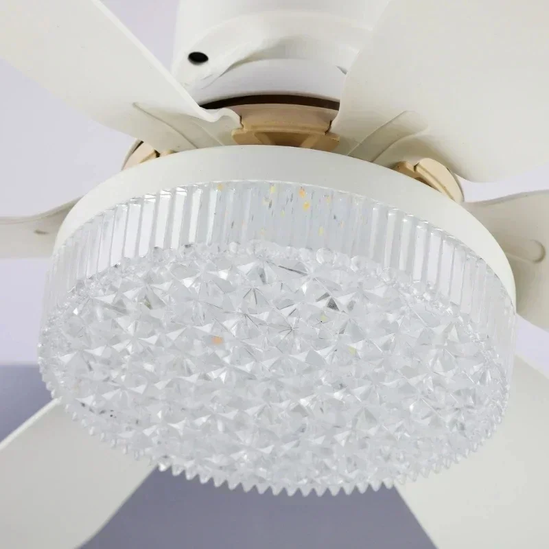Ventilador de techo con Control remoto, lámpara LED con función de memoria para dormitorio y cocina, E27, 40W/30W, AC85V-265V