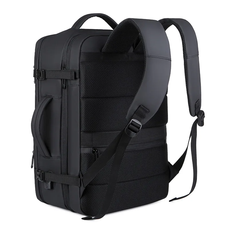 CROSSTEN 40L Large Capacity Expandable Backpacks USB Charging 17 inch Laptop Bags Waterproof Multifunctional Business Travel Bag 5