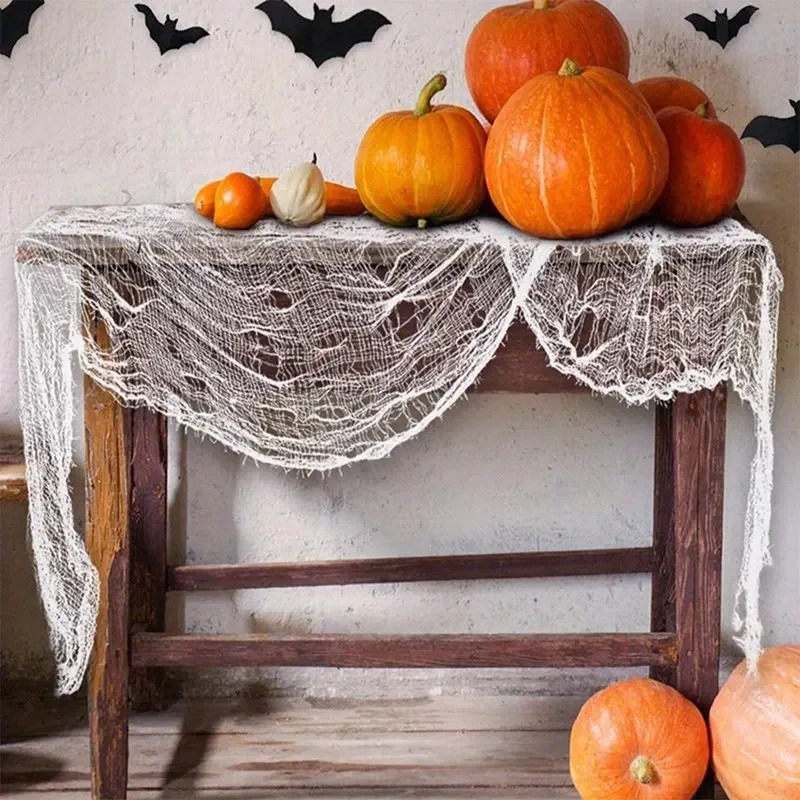 White Creepy Cloth Gothic Halloween Decoration Prop