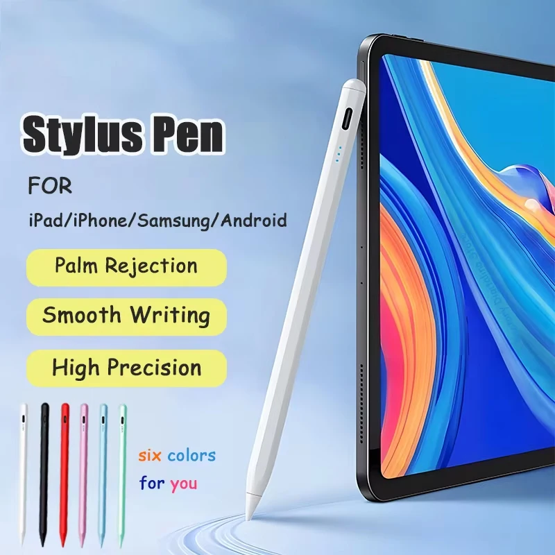 Premium Universal Stylus Pen with Fine Tip and Rechargeable Design – Ideal for Drawing and Note-Taking