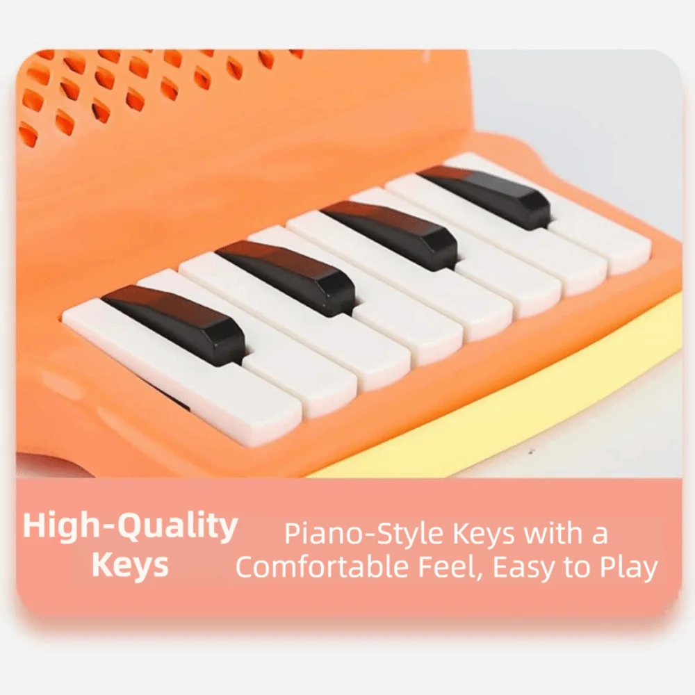 소형 아코디언 음악 계몽용 인터랙티브 악기 그립 운동용 컴팩트 어린이용 사운드 생성 장치