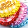 Cat Birthday Scarf Hat Set Dog Birthday Party Supplies Pet Scarf Cute Puppy Birthday Hat Scarf Decor For Small Medium Pets 3