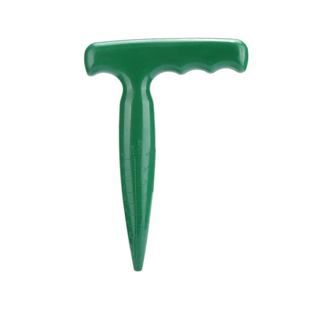 Transplanting Home Solid Seedling Portable Plastic Widger Planting Tools Dibber Green Practical Durable Garden Grip images - 6