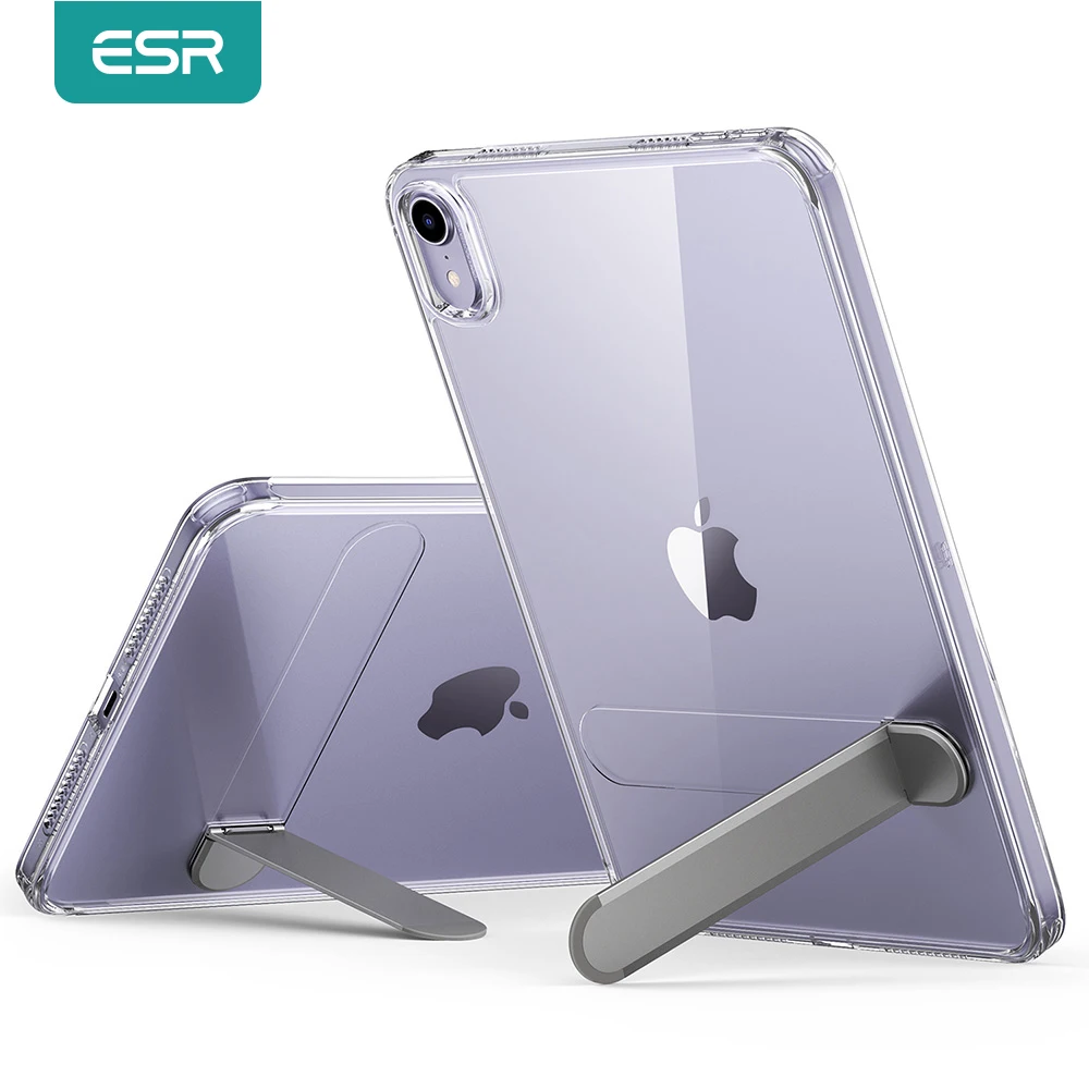 Esr Per Ipad Mini 6 Boost Custodia Per Cavalletto Per Ipad Mini 2021 Protezione Ibrida Cover Posteriore Supporto Ipad Pencil 2 Custodia Trasparente