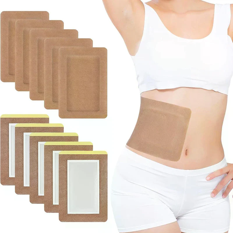 Replacement Disposable Castor Oil Pack Self-Adhesive Universal Adhesive Navel Stickers Seepage Resistant Belly Button Protectors