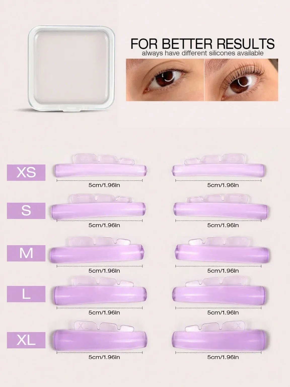 5쌍 속눈썹 리프팅 패드, 새로운 자가 접착식 초유연 속눈썹 리프팅 로드, 접착제 없는 재사용 가능 속눈썹 리프팅 쉴드, 속눈썹 리프팅