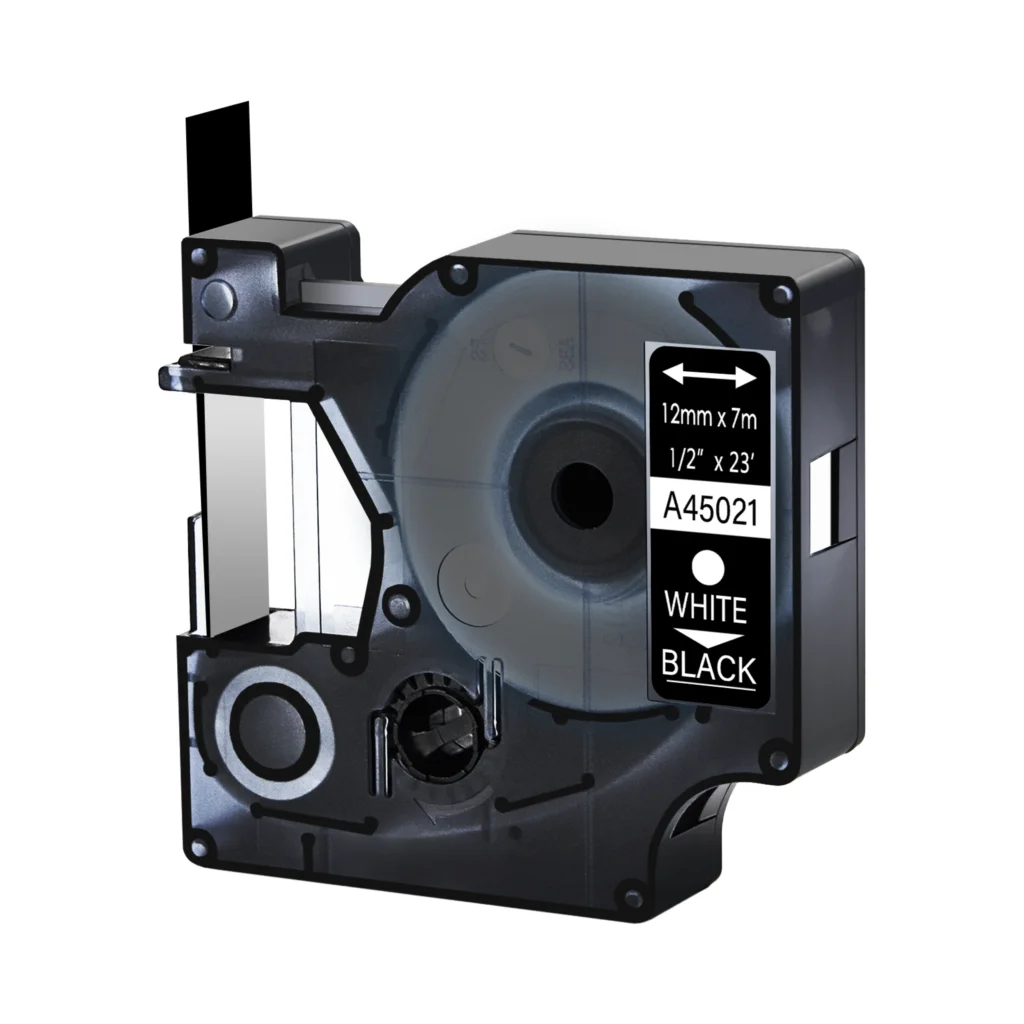 Greencycle 5PK 9/12/19mm Label Band 45010 45021 45013 Kompatibel für Dymo D1 Bänder für Dymo label Maschine 450 350 250 100 – Detail 12