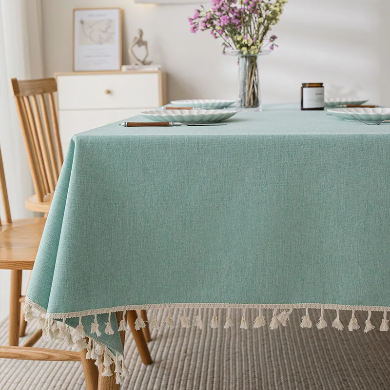 

AS1301 PVC Imported dining table cloth with oil proof, waterproof, light luxury and high-end feel, rectangular tablecloth with