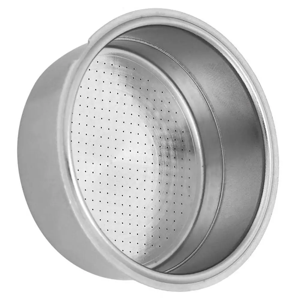 51mm Stainless Steel Coffee Machines Pressurized Filter Basket Powder Basket