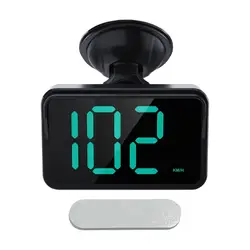 Universal Vehicle Digital Speedometer with Suction Cup Holder (A)