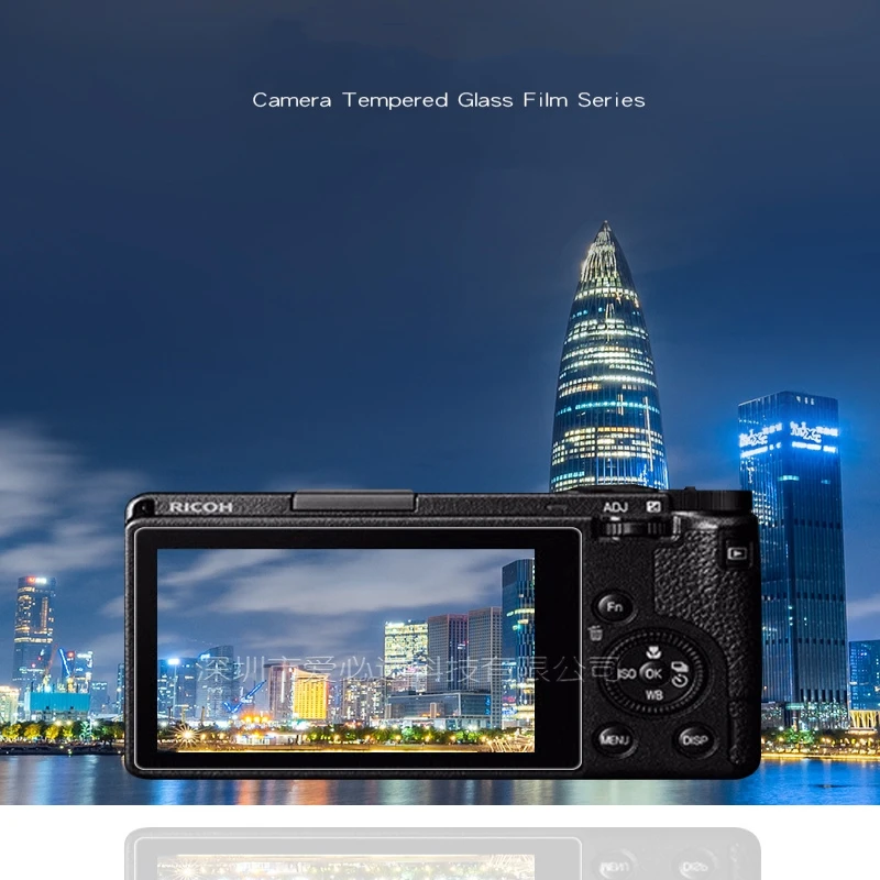Pellicola Salvaschermo In Vetro Temperato Per Fotocamera Trasparente 2 Pezzi Per Ricoh Gr Ii Gen 2/Gr Iii/Gr Iii Gem 3/ Gr3X/Grd4 Pellicola Lcd Per Fo