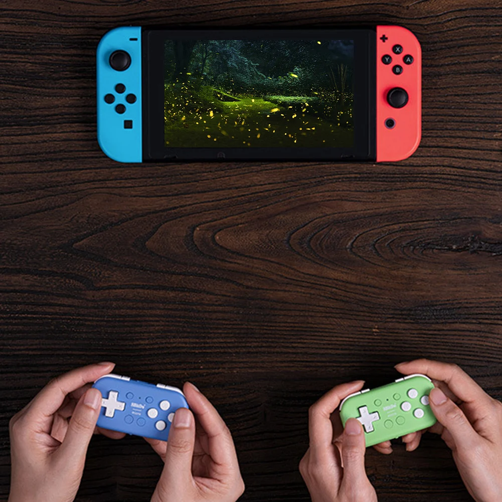 2025 Wireless Micro Gamepad For Switch 2D Games Bluetooth Gaming Pocket Grip Handle Controller For Mac OS/Android/Raspberry Pi 