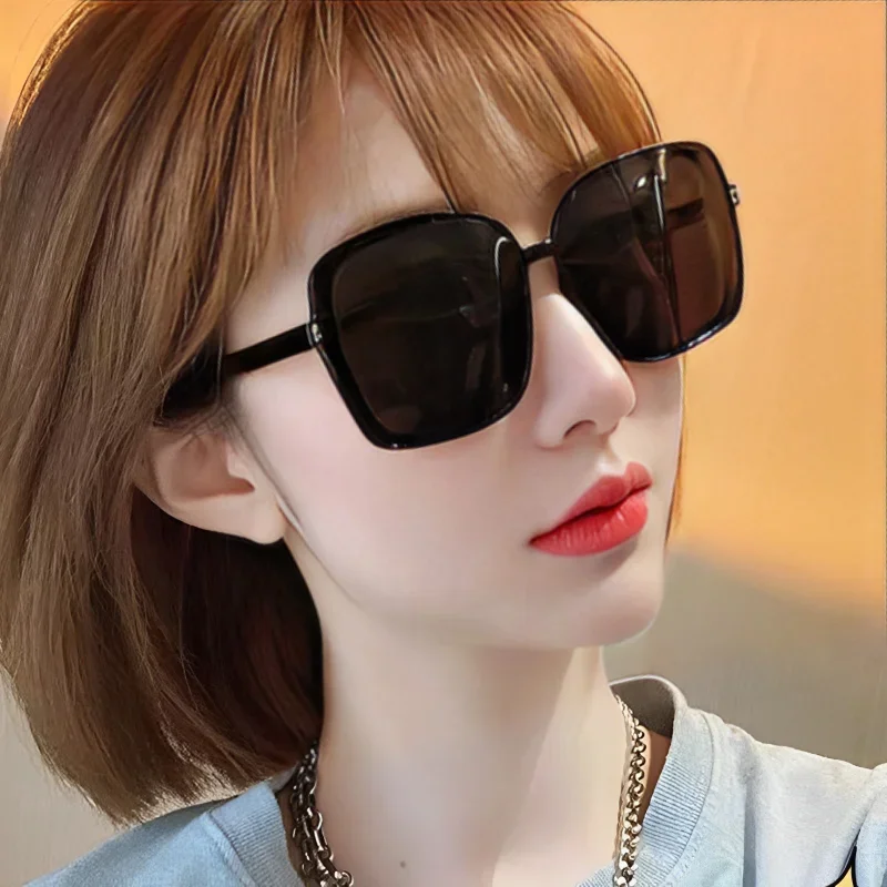 Women's Oversized Rectangle Sunglasses Men's Fashion Square Sun Glasses Classic Vintage Eyewear UV400 women sunglasses,uv protection glasses,pixel sunglasses