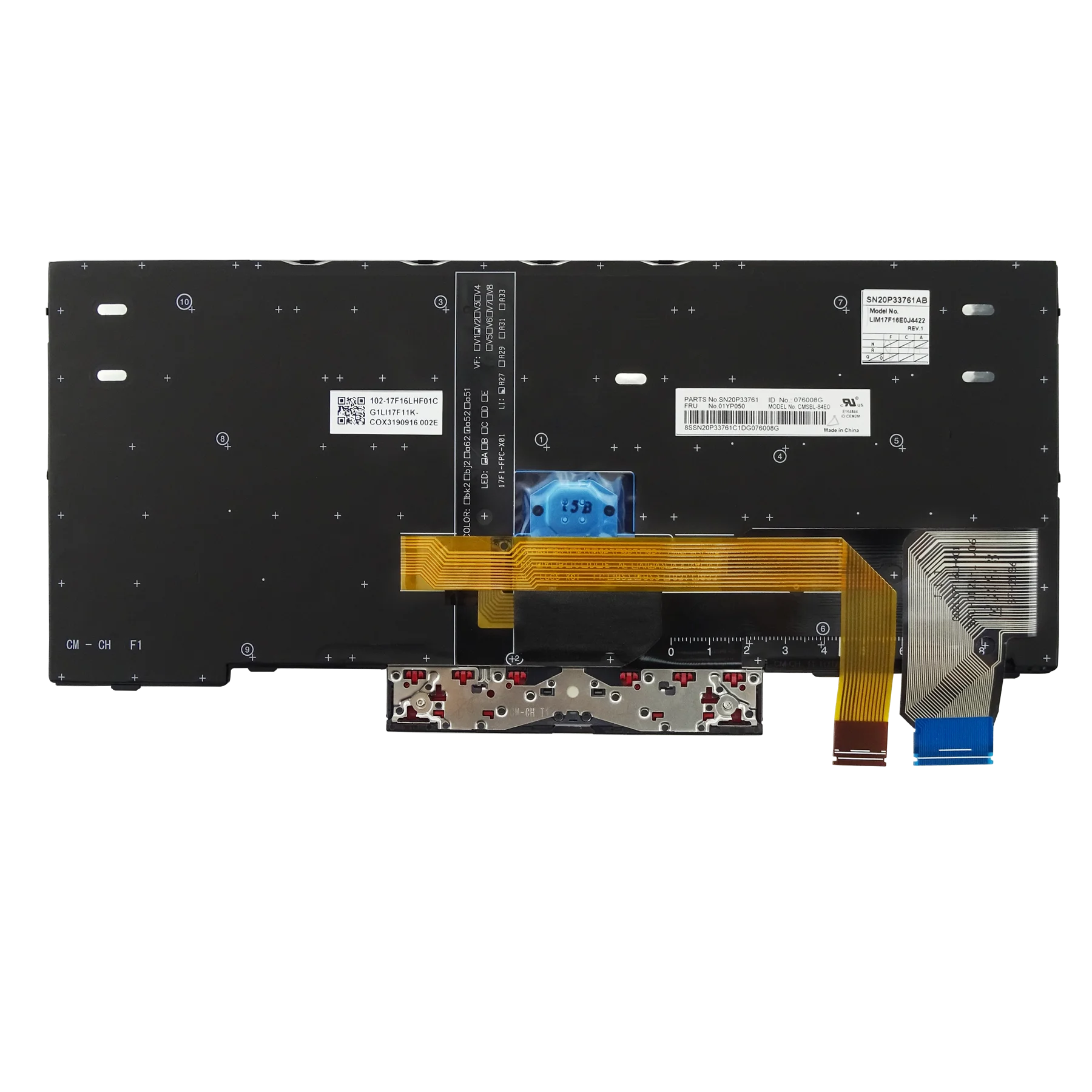 Lian mo Teclado de Substituição para Lenovo Thinkpad X280 X390 X395 X13 L13 com sem Trackpoint Retroiluminado 01yp000 01yp040 01yp080 01yp120 01yp160 01yp200 01yp021 01yp061 01yp101 01yp141 01yp181 01yp221 - Imagem 5