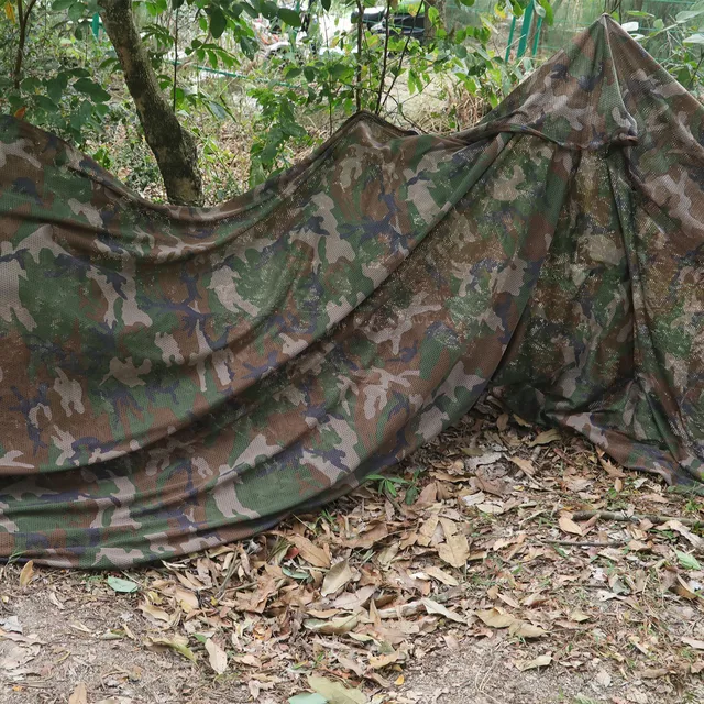 1,5 M Szélesség Egyszerű Álcázási Háló Napellenző Fedélhálószövet-Szövet Árnyéka Nettó Camo-Net Kültéri Udvari Dekoráció Borítás - Image 6