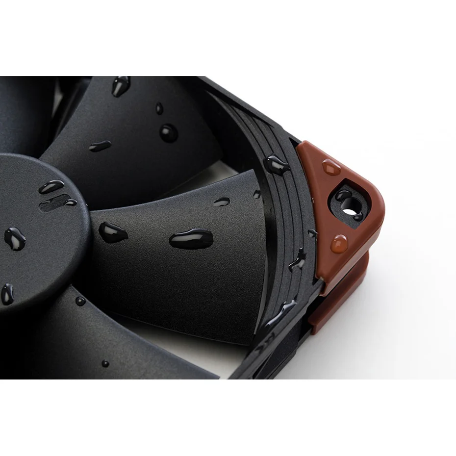 Фото Чехол для компьютера Noctua NF-F12 industrialPPC вентилятор тихий 120 мм ШИМ 12 В/24 в 2000/3000 об/мин 12 см вентилятор охлаждения процессора №4