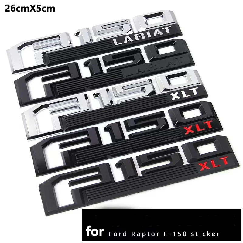 Adesivo 3D F150 Abs Per Camion Pick-Up Ford Raptor F150 Lariat Xlt Con Adesivo Abs Modificato