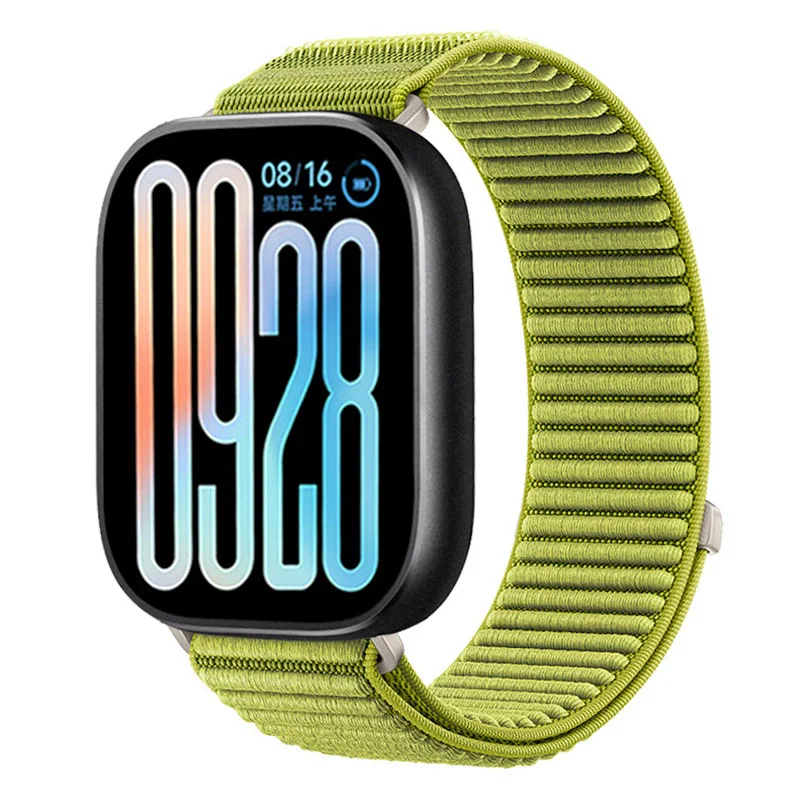 حزام حلقة من النايلون لساعة Redmi 5 4 حزام ساعة قا...