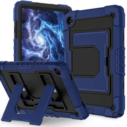 Durable Anti - Slip Stand Case - Air11 M2 2024 (Navy blue black - 1)