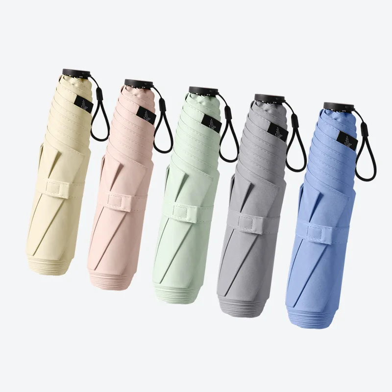 125g Japanese Style Portable Brazing Sun Protection UV Protection Weather Resistance Manual Umbrella