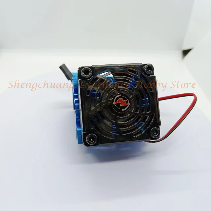 Kit radiateur + ventilateur Hobbywing pour moteur RC 1/8 3665/3674/4465