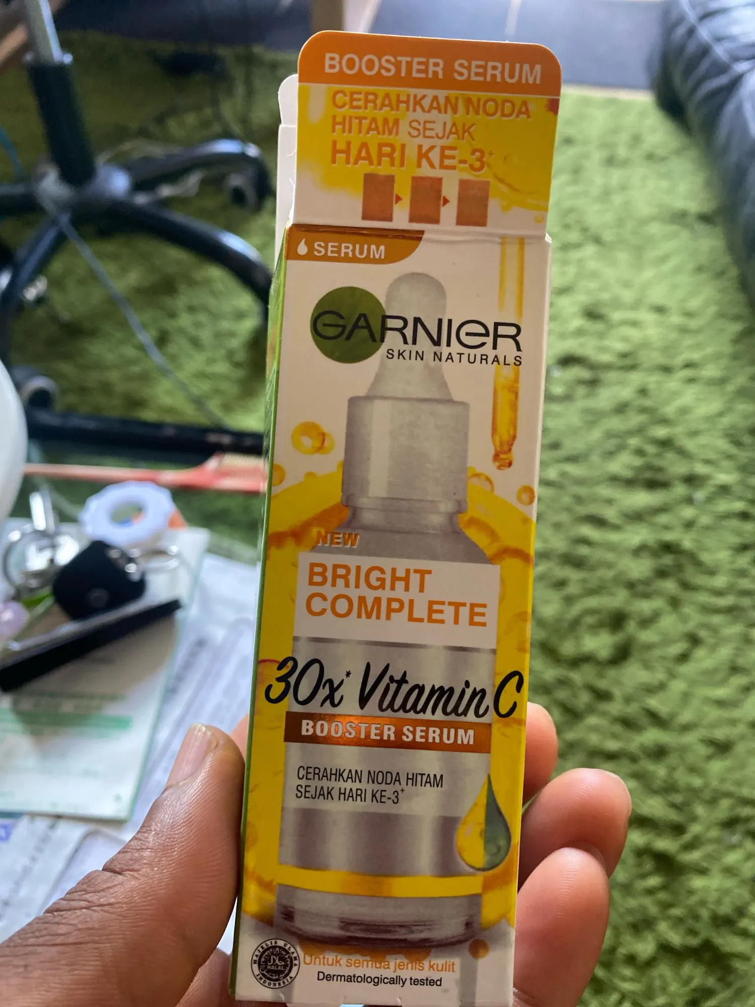 Garnier Whitening Essence photo review