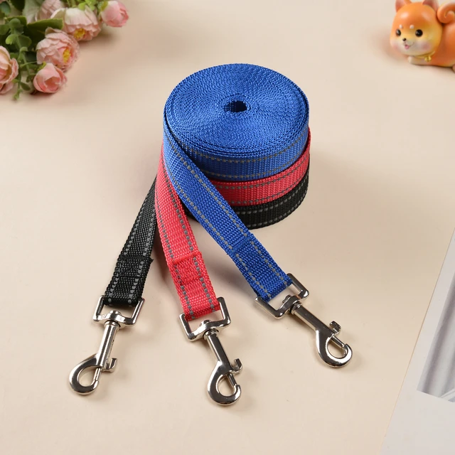 Reflective Pet Dog Leash For Small Medium Large Dogs Cats Nylon Hiking Training Belt Puppy Rope Golden Retriever Teddy Supplies 5