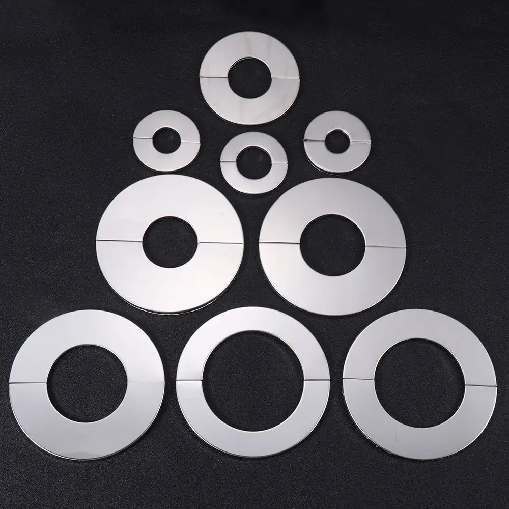 Stainless Steel Faucet Decorative Cover for Kitchen Wall Pipe