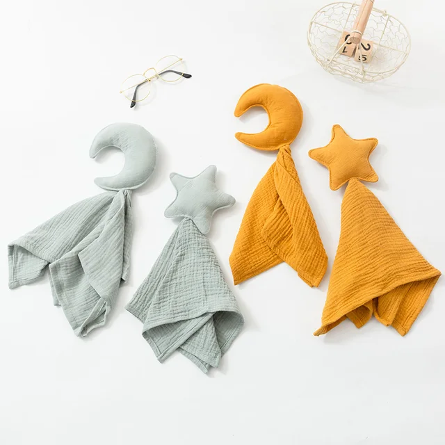 Baby Cotton Muslin Comforter Blanket: A Soft and Soothing Sleep Toy for Your Little Star